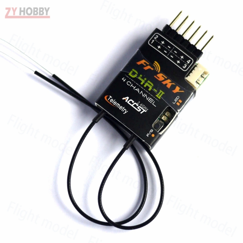 FrSky D4R-II 4 Channel 2-way Telemetry Receiver For RC Plane