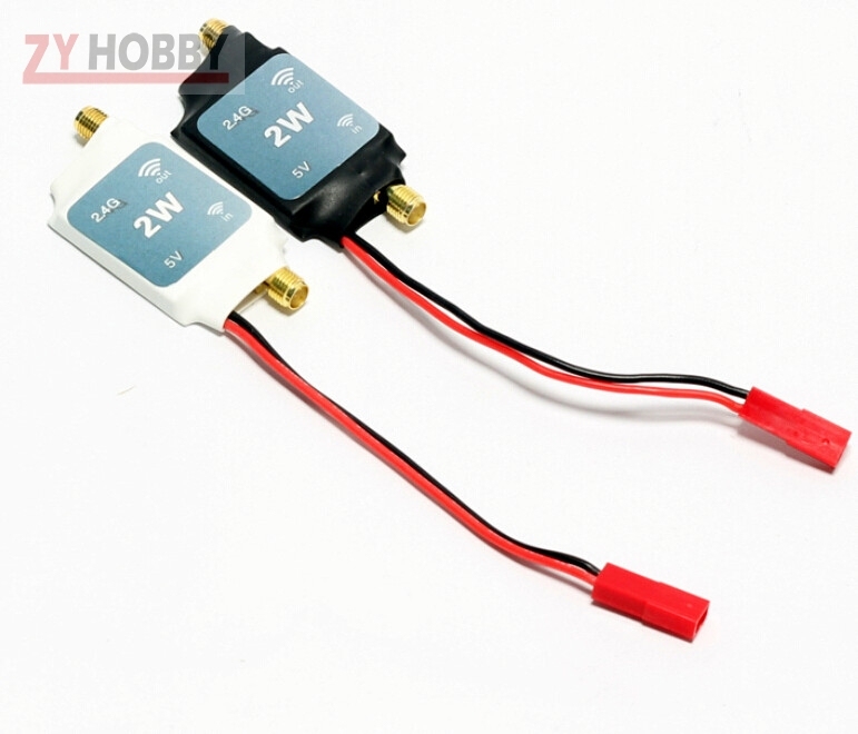 2.4Ghz 2W Radio Signal Booster Amplifier with Antenna Adaptor For DJI Phantom Transmitter FPV Extend Range