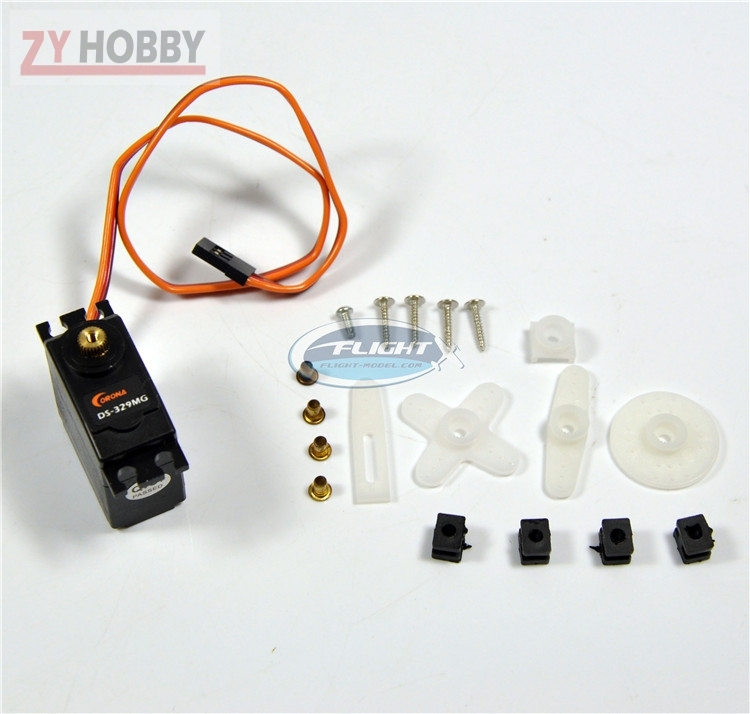 1pc 32g/ 4.5kg/0.12 sec Servo DS329MG Digital Metal Gear Micro Servo For Airplane Model