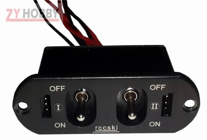 Rccskj 15A Heavy Current Dual Switch