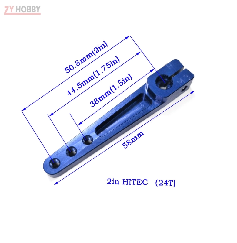 ZYHOBBY Servo Arm 2-1.75-1.5inch for Futaba/JR/Hitec