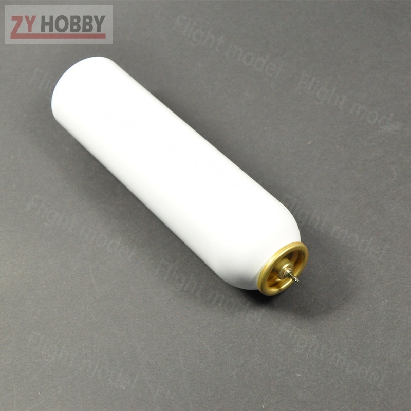 89cc White Pressure Air Fuel Tank For RC Airplane