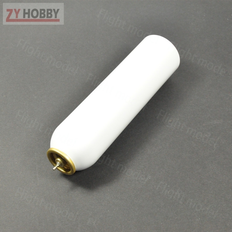 89cc White Pressure Air Fuel Tank For RC Airplane