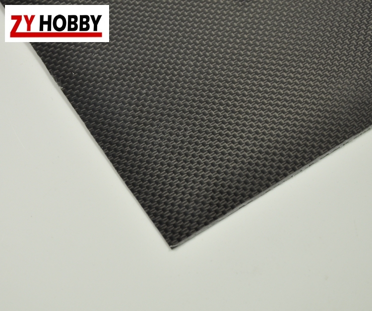 0.5mm Thickness Carbon Fiber Plate/Panel/Sheet 3K Plain Weave Glossy