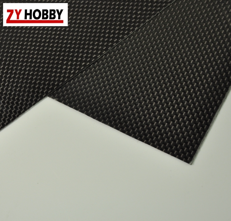 1mm Thickness Carbon Fiber Plate/Panel/Sheet Glossy 3K Plain Weave