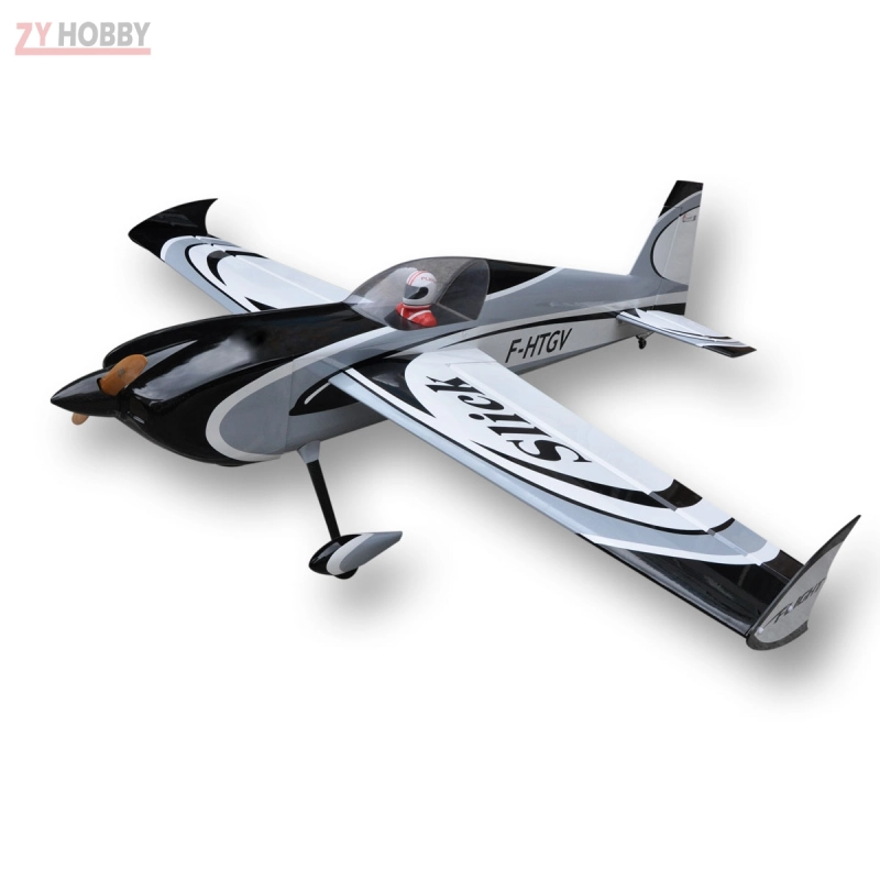 Slick 78inch 35-50cc Gasoline 7Channels ARF Balsa Wood Fixed Wing RC Airplane Red/ Gray