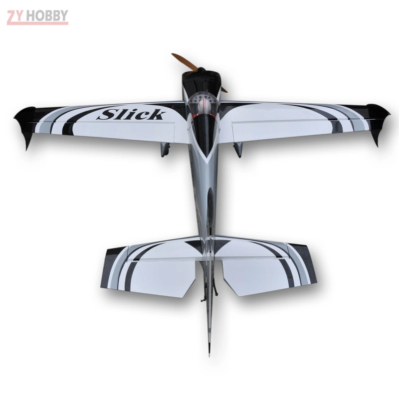 Slick 78inch 35-50cc Gasoline 7Channels ARF Balsa Wood Fixed Wing RC Airplane Red/ Gray