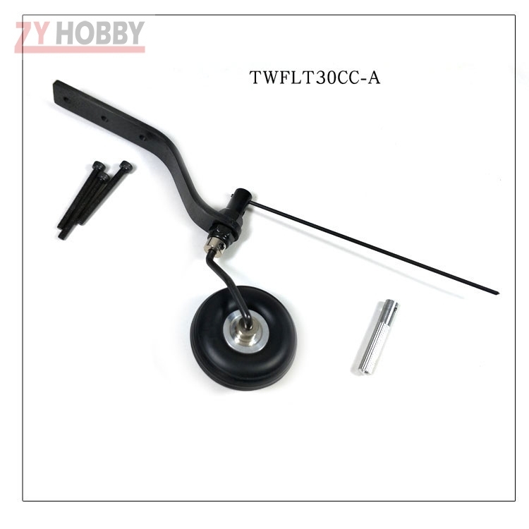 Carbon Fiber Tail Wheel for Landing Gear Use in 20CC ~100CC  Plane