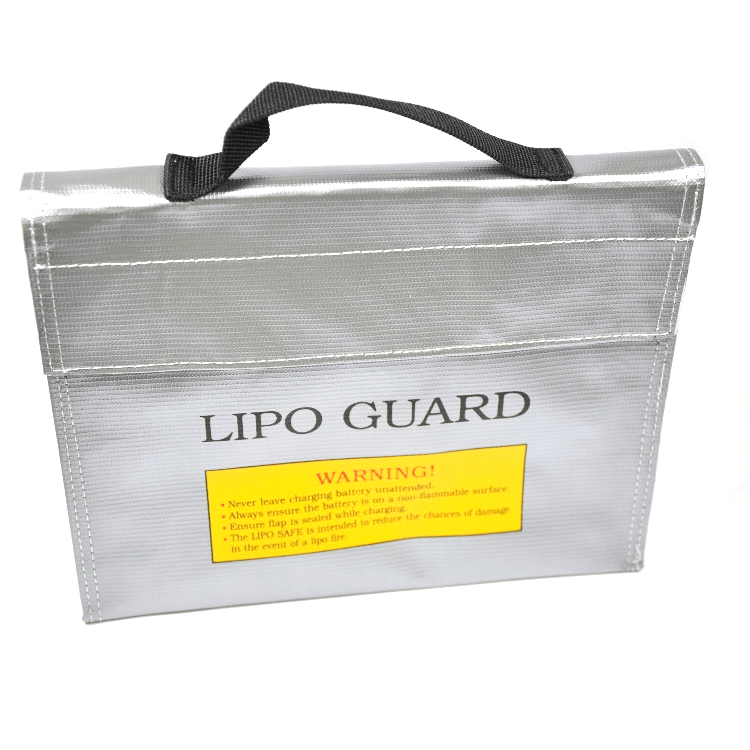 Fireproof 23.5 x18 x 6.5cm RC Lipo Battery Safe Bag