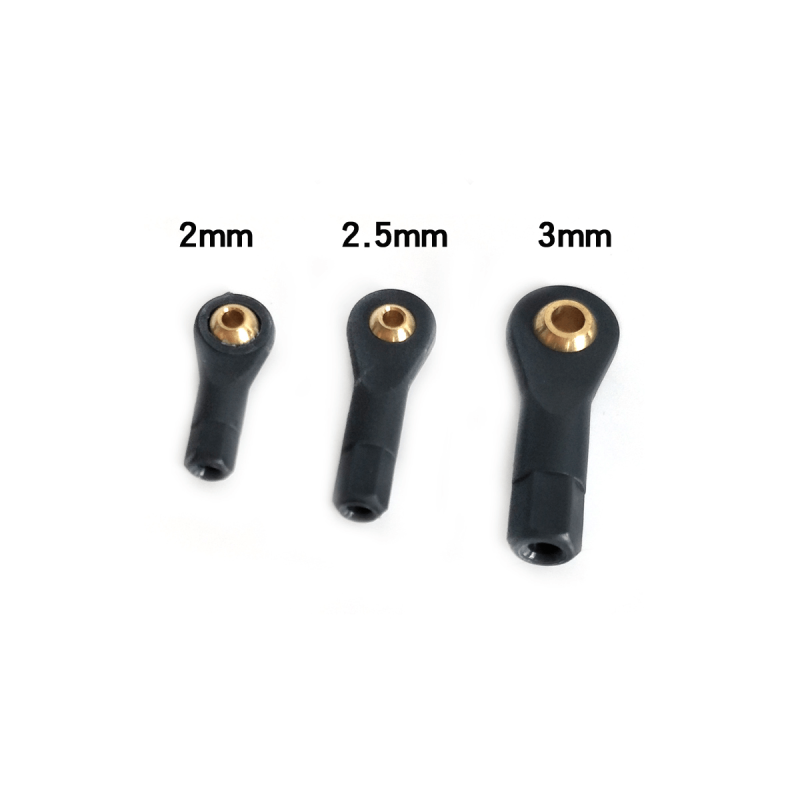 M2 M2.5 M3  Ball Head Clevis set (10 pack)