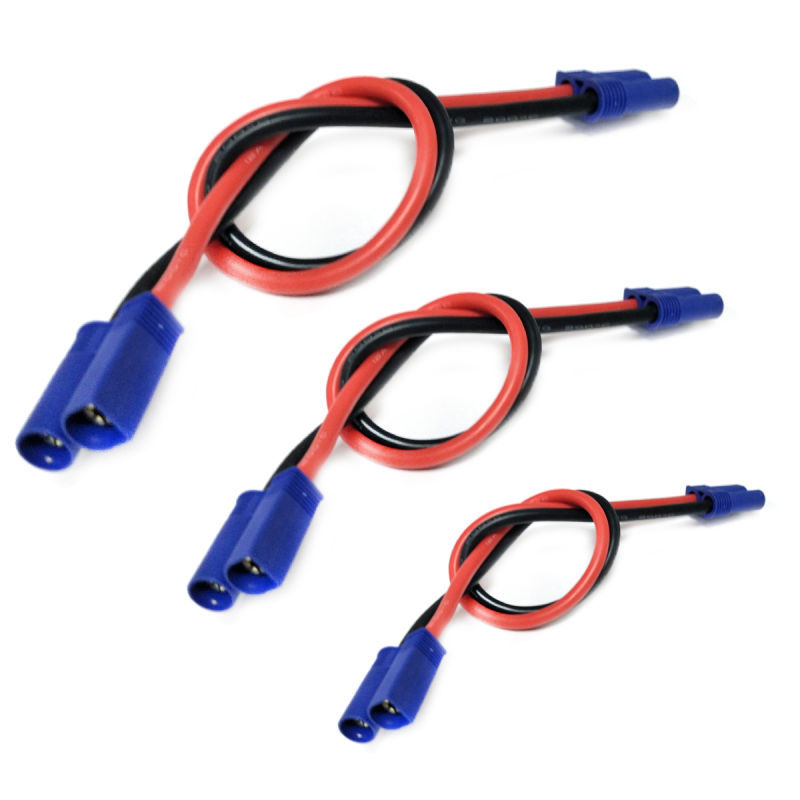 EC5 male to female 12AWG Silicone Extension Wire