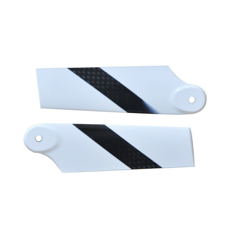 92mm White Carbon Fiber Tail Blades for RC Helicopter