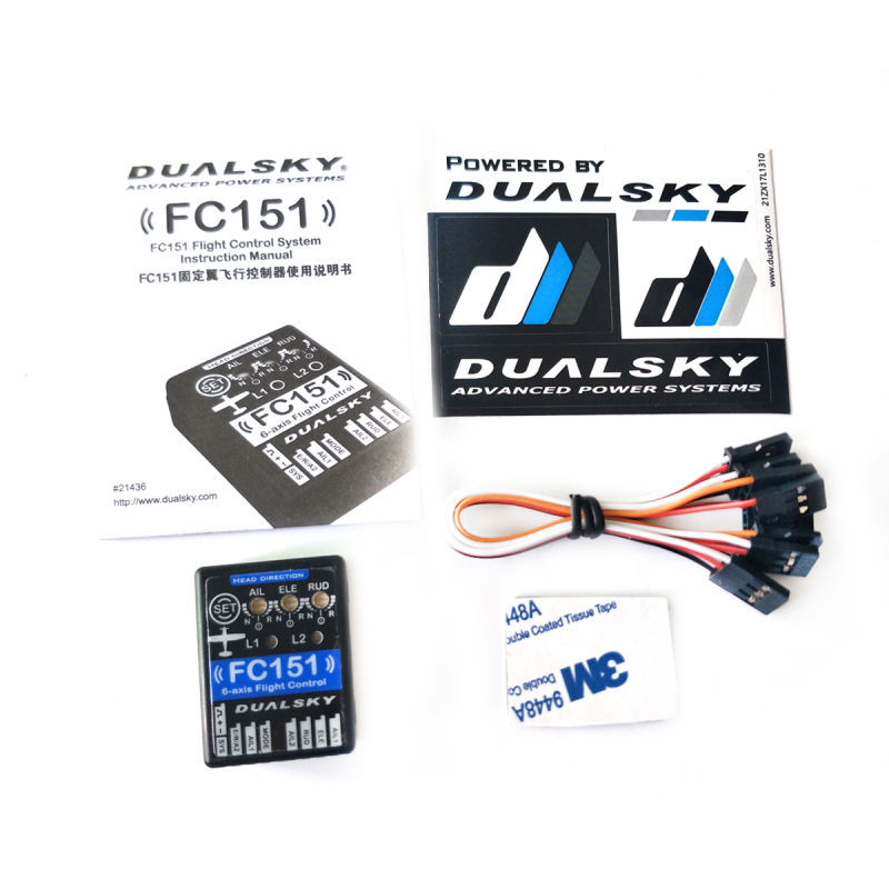 FC151- Airplane Flight Control auto level 3 Axis gypo + 3 Axis accelerometer