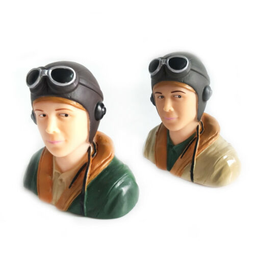 1/9 Scale WWII Pilots Figure L44*W23*H40mm