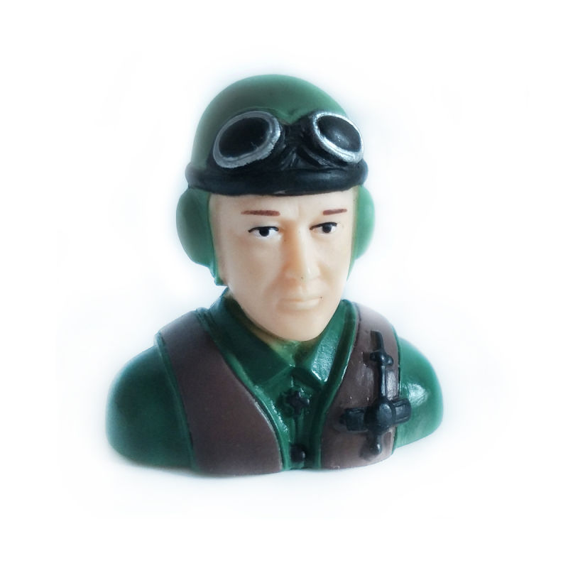 1/9 Scale Pilots Figures L40*W23*H39mm