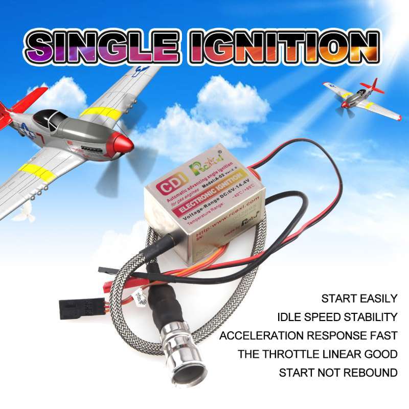 Rcexl Single CM6/ME8/BMR6 Ignition for DLE/DA Engine with Hall Sensor