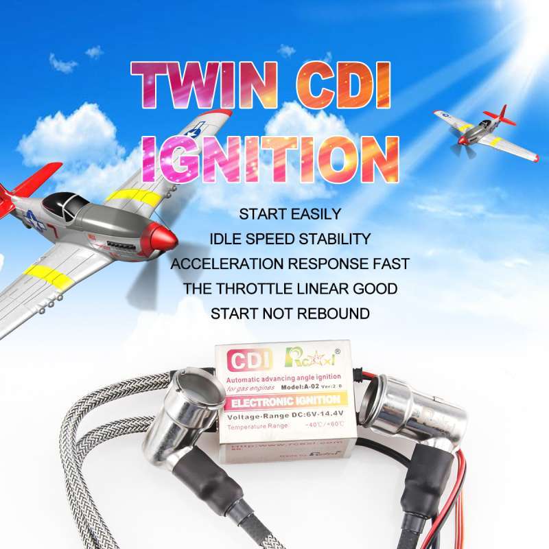 Rcexl  Twin CM6/ME8/BMR6 Ignition for DLE/DA Engine