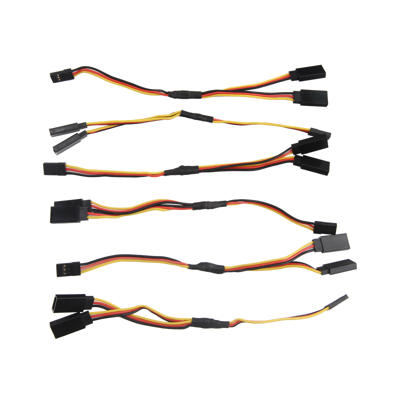 5pcs 150mm Y Style Servo Extension For Hitec Plug