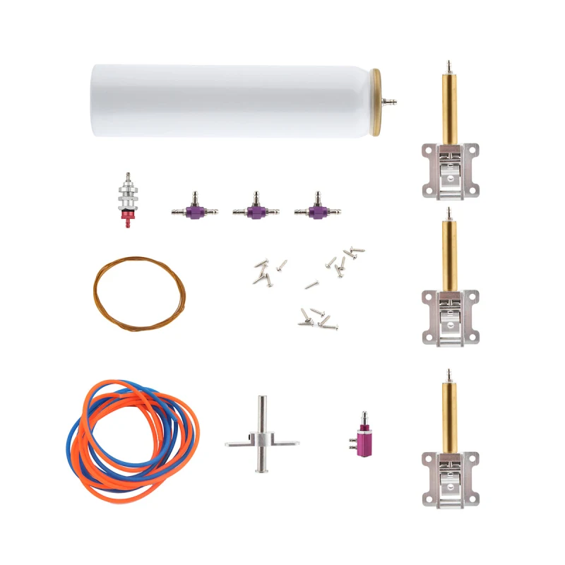 Air Retracts Kit Gears(4) Pressure tank For 30-60 Class Plane NEW