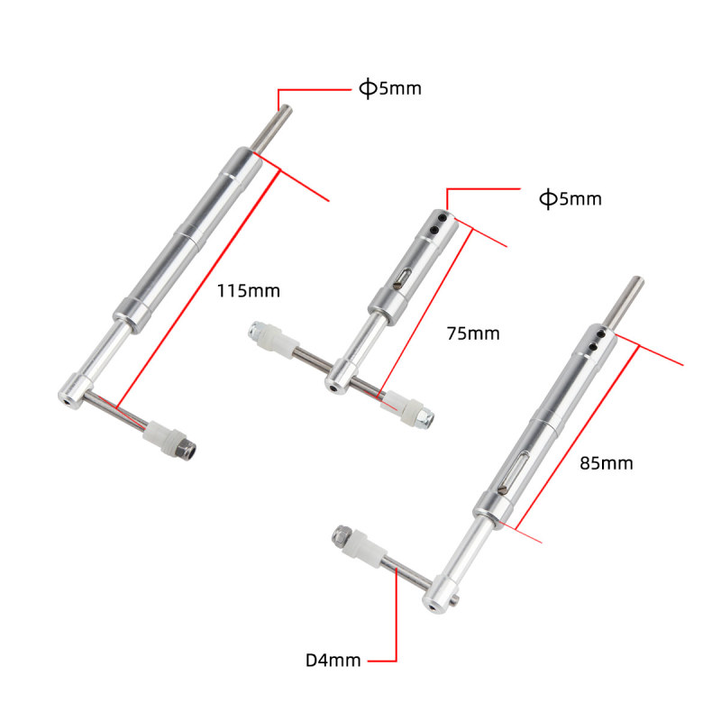 Anti Vibration Landing Gears For Class 40-60 Airplane Shock Absorbing kit