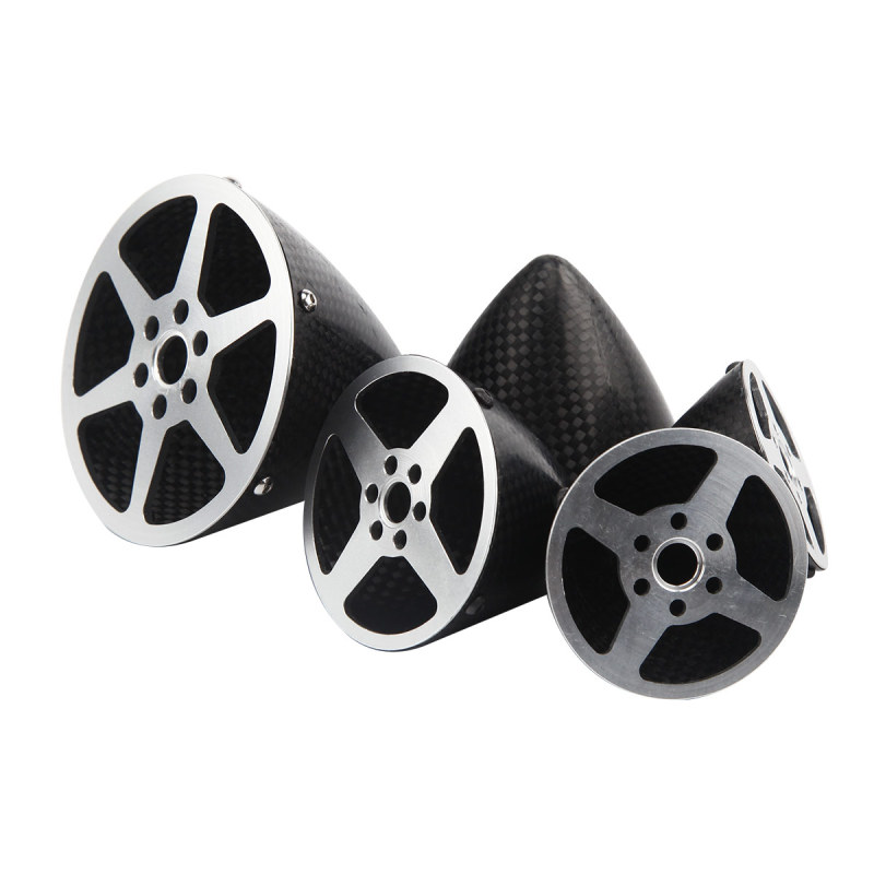 Uncut Carbon Fiber Spinner for F3A 1.75/2/2.25/2.5/3inch