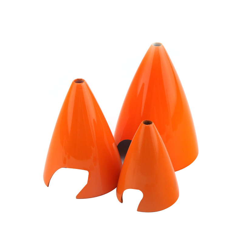 2.25inch 3inch 3.5inch Orange Cone Carbon Fiber Spinner