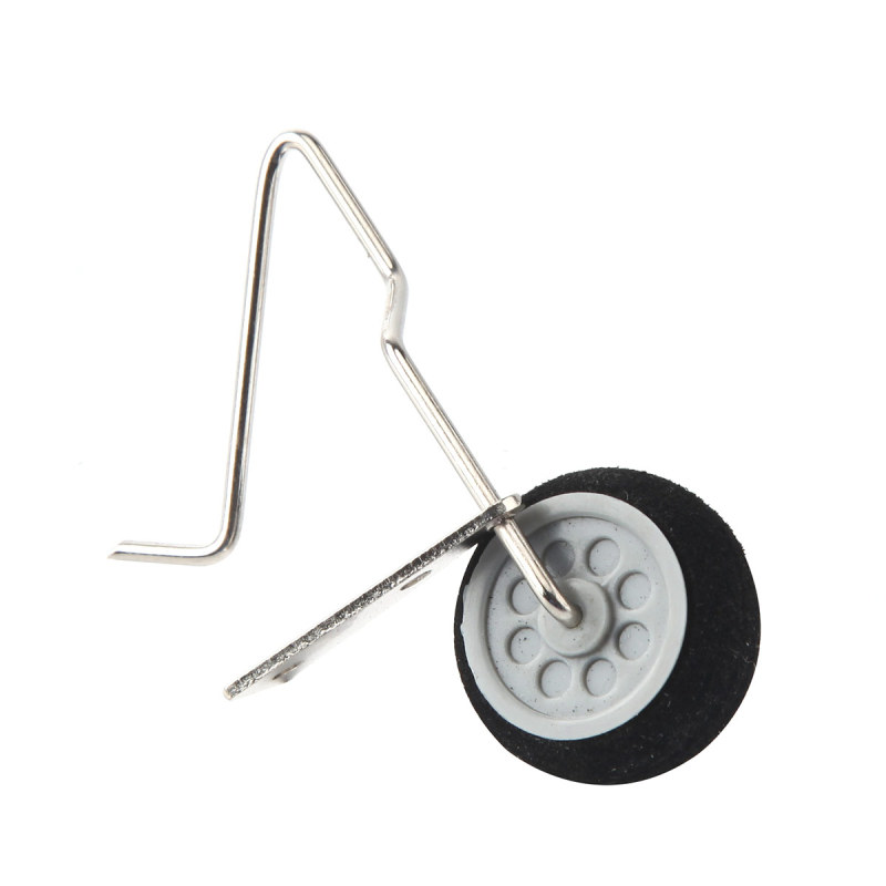 Aluminum Tail Wheel Set with 20mm Sponge Wheel Screw For 30E Electric RC Aircraft