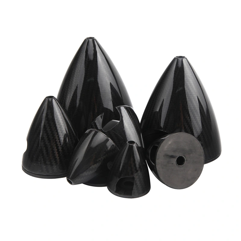 1.75 to 7inch 3K Surface Carbon Fiber Spinners for 2 Blade Propeller