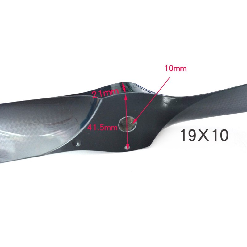 Falcon High Efficiency Gas Carbon Fiber Propeller 19x8 19x10