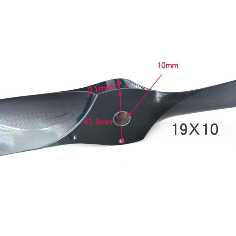 Falcon High Efficiency Gas Carbon Fiber Propeller 19x8 19x10