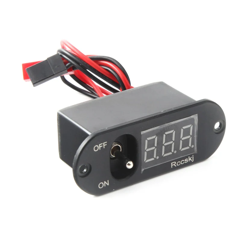 Build in 5A UBEC Digital Voltage Display Switch  -Rccskj