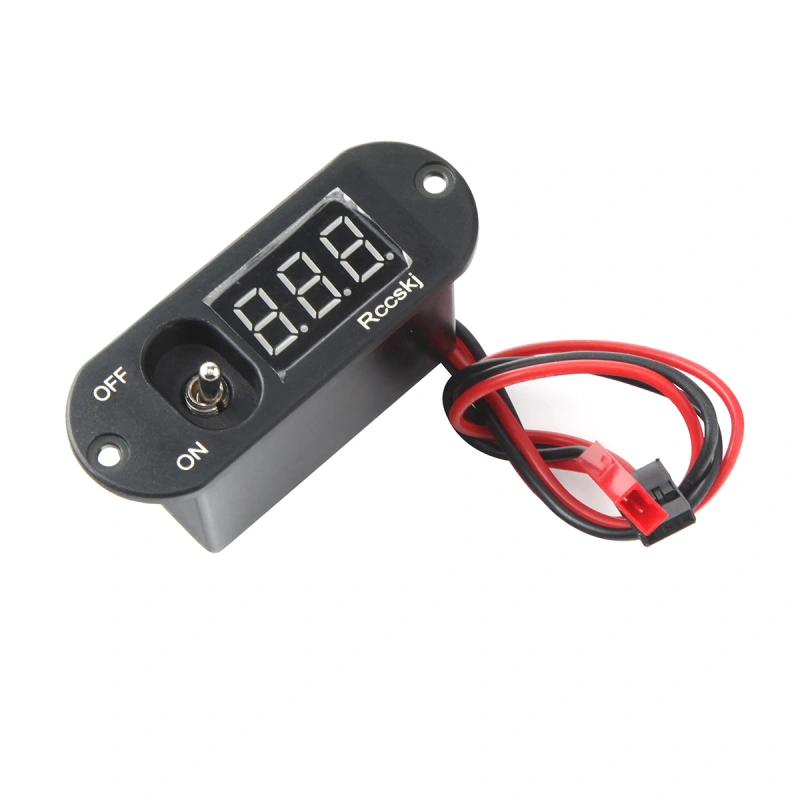 Build in 5A UBEC Digital Voltage Display Switch  -Rccskj