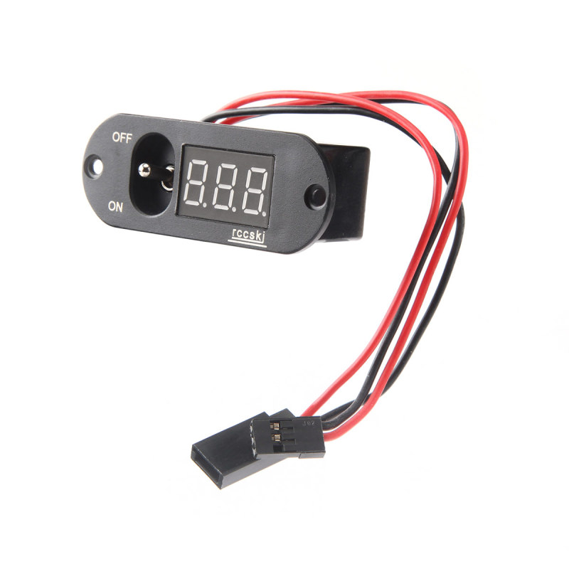 15A Voltmeter Electricity Switch Display Range: 3.5-15V