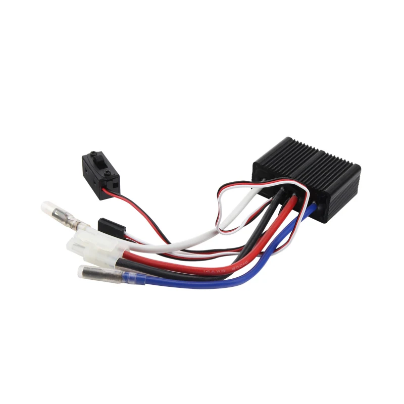 24V Two Way Electronic With Brake Stepless Speed Governor Brush ESC For Car Boat Airplane Model