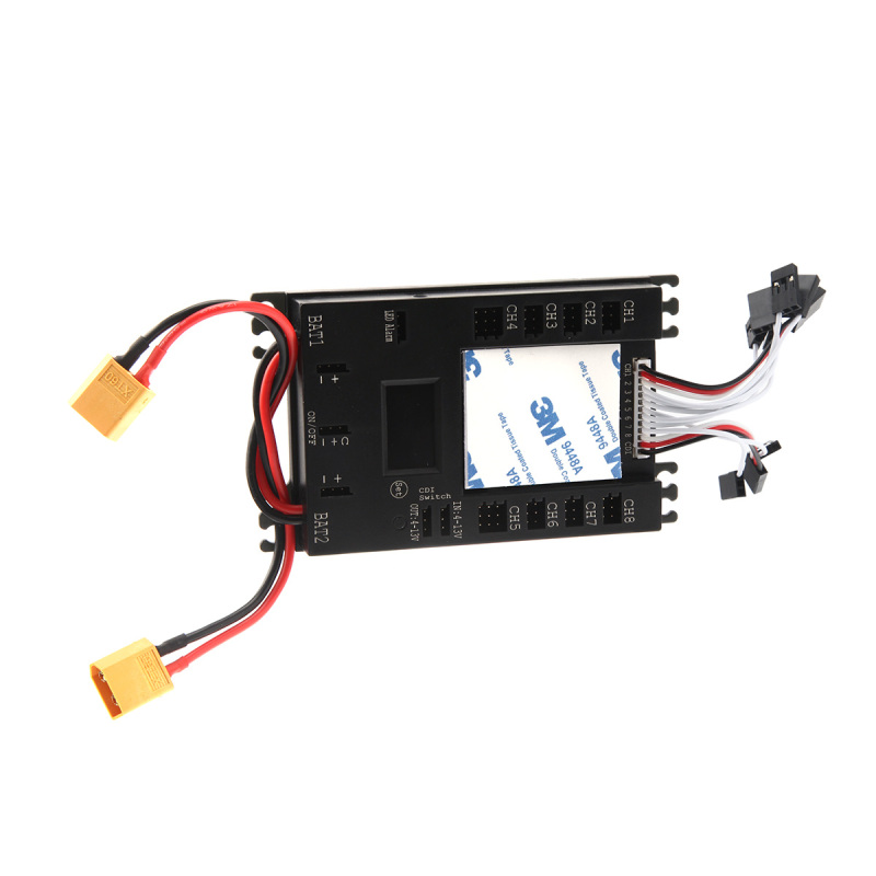 Rccskj E4106 Mini Servo Section Board Power Box with 30A BEC/CDI/OLED