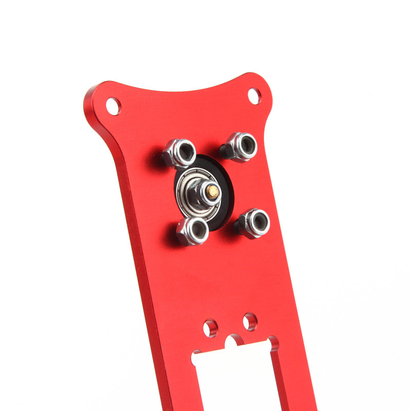 Miracle Anodized Servo Rudder Tray KIT with 5inch Double Arm for RC Model