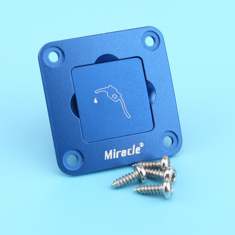 Miracle CNC Square Aluminum Metal Fuel Dot