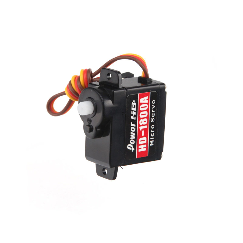 Power HD-1800A High Speed Micro Analog Servo Compatible with FUTABA/JR