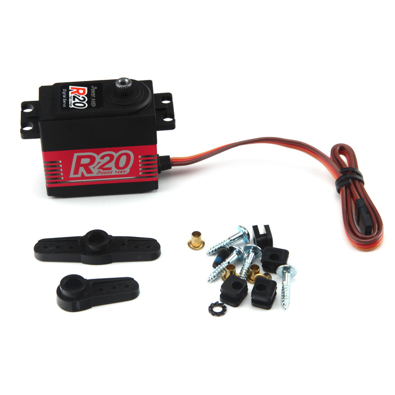 Power HD R20 High Voltage 20Kg 0.085S High-Speed Metal Gear Servo