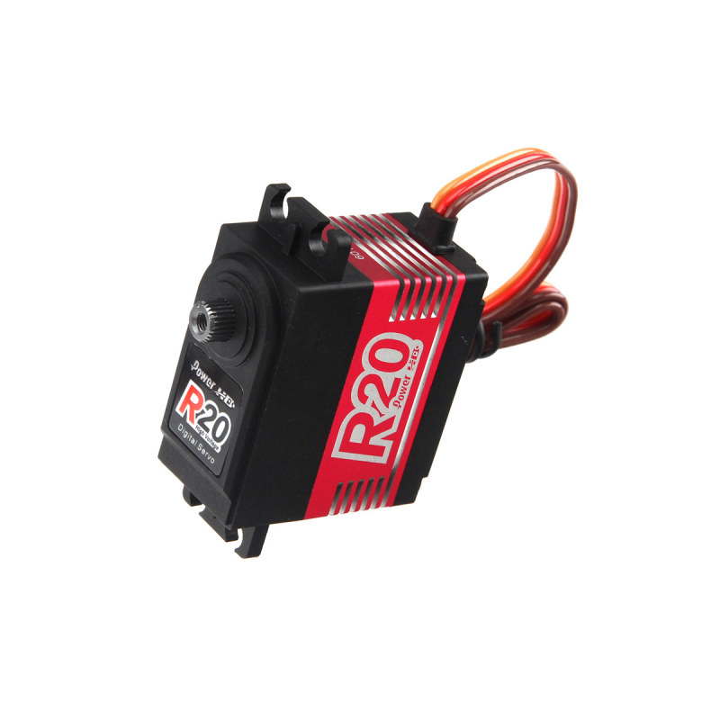 Power HD R20 High Voltage 20Kg 0.085S High-Speed Metal Gear Servo