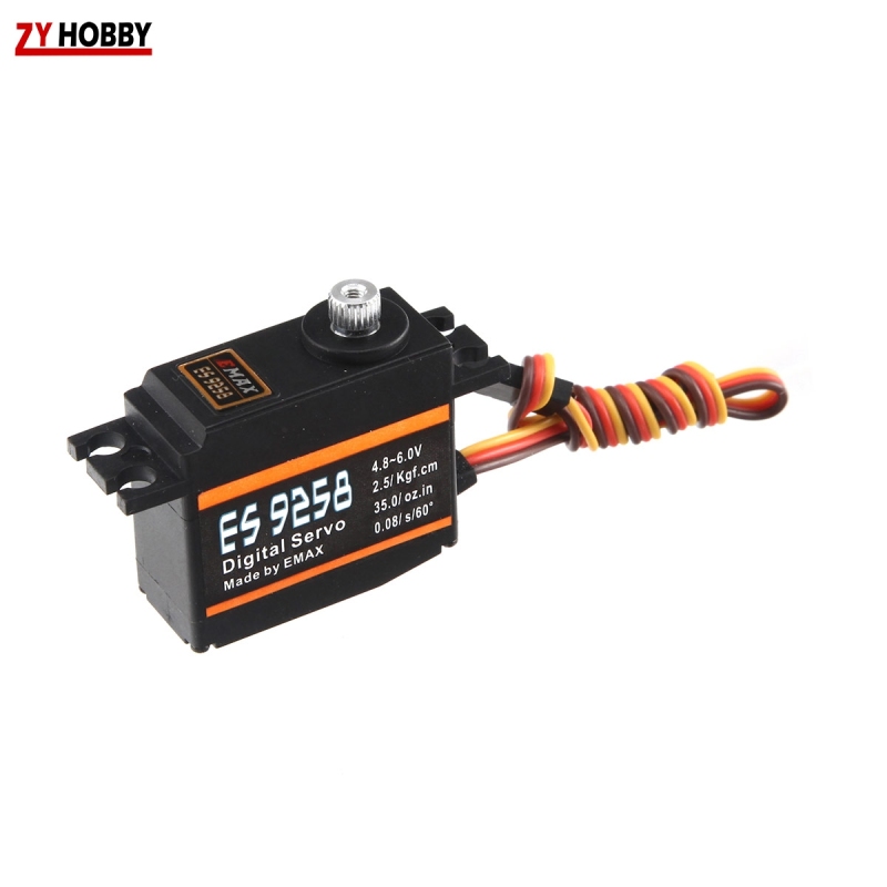 EMAX ES9258 Plastic Metal Micro Digital Servo 3D for 450 Helicopters Rotor Tail