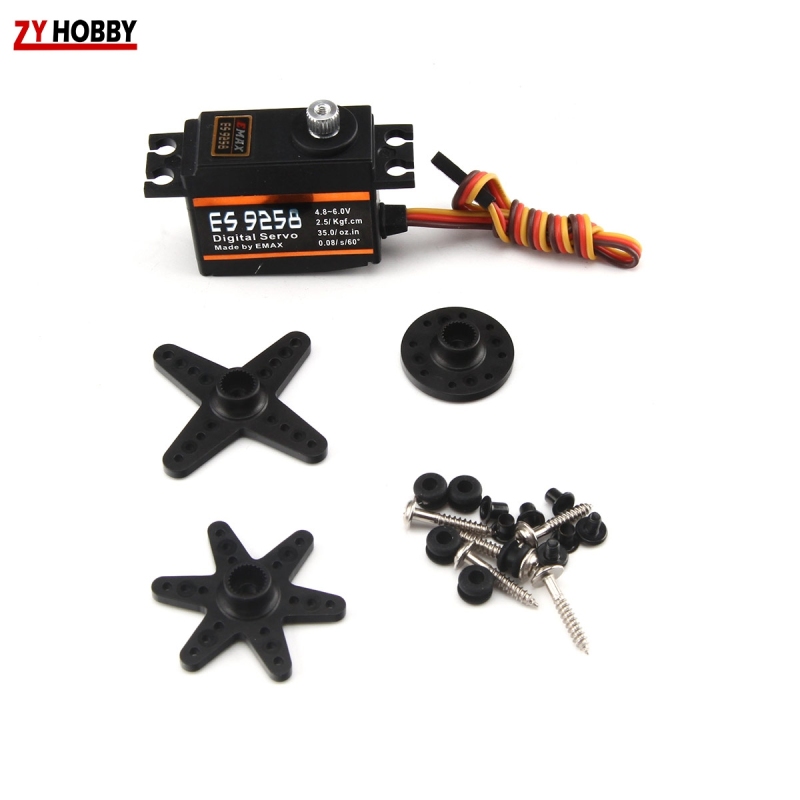 EMAX ES9258 Plastic Metal Micro Digital Servo 3D for 450 Helicopters Rotor Tail