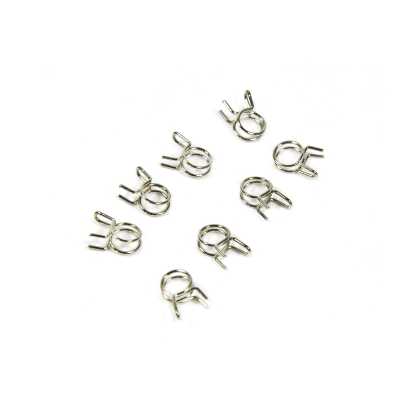 10pcs Fuel Line Oil Air Tube Clamp Hose Spring Clip Fastener 6mm For RC Fuel Model Accessories