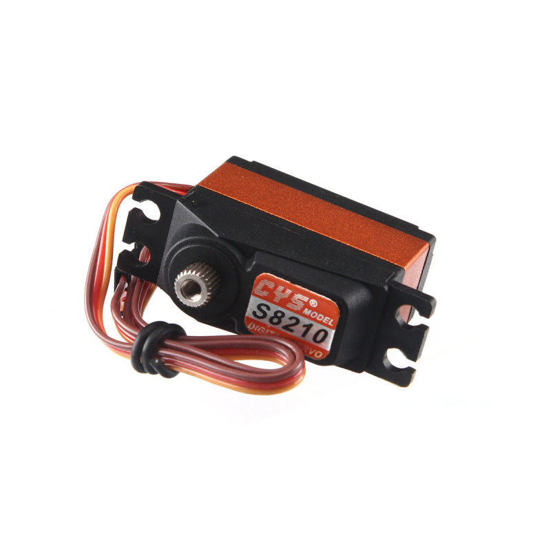 CYS-S8210 25g 2.5kg.cm 4.8-6.0V Digital Metal Gear Servo For 500 helicopter