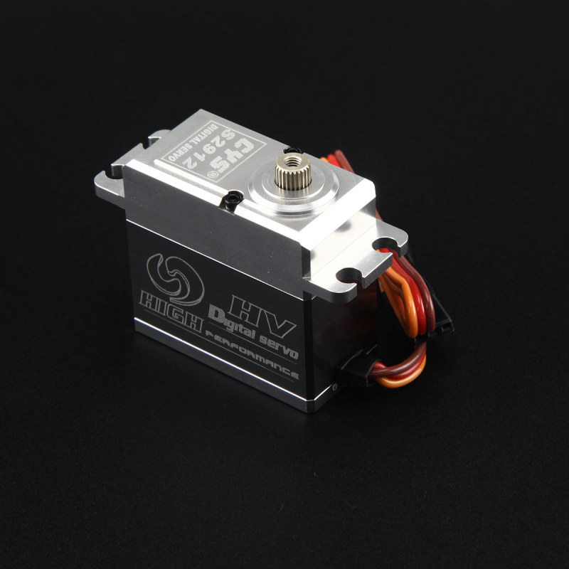 CYS-S2912 74g 6.0-7.4V 15.6kg.cm Titanium Full Metal Coreless Servo