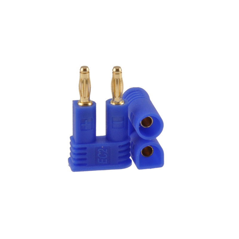 EC2 Male Female Bullet Connector Banana Head Plug For RC Lipo Battery