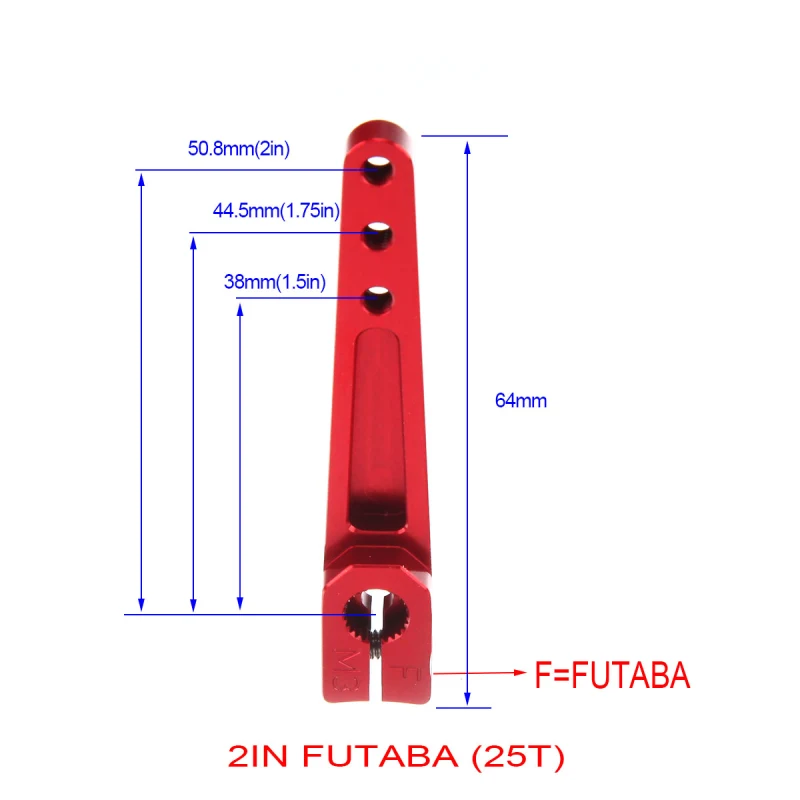 ZYHOBBY Servo Arm 2-1.75-1.5inch for Futaba/JR/Hitec