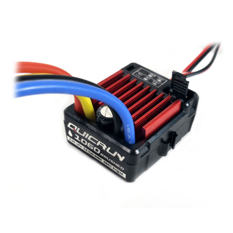 HobbyWing QuicRun Brushed 60A Electronic Speed Controller ESC 1060 With Switch Mode BEC For 1:10 RC Car