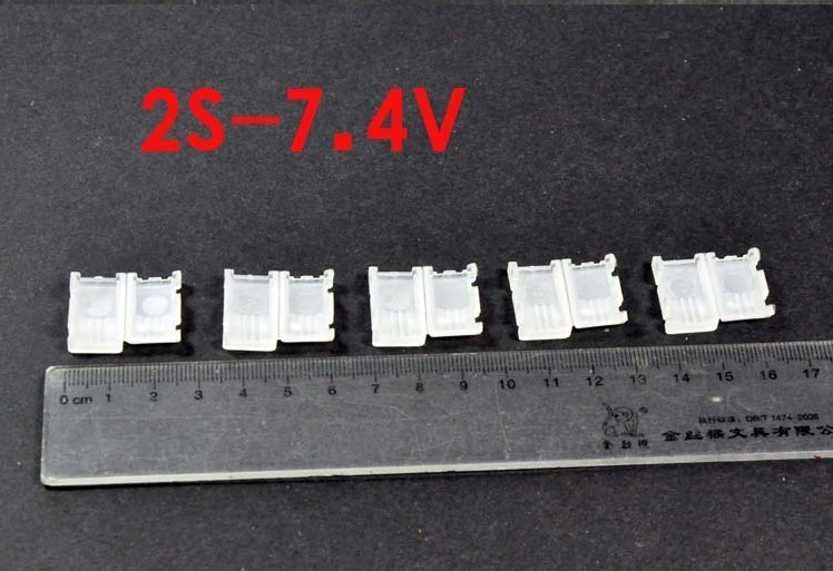 5PCS 2S-5S AB Clip Balance Connector Lipo Protective Case for JST-XH