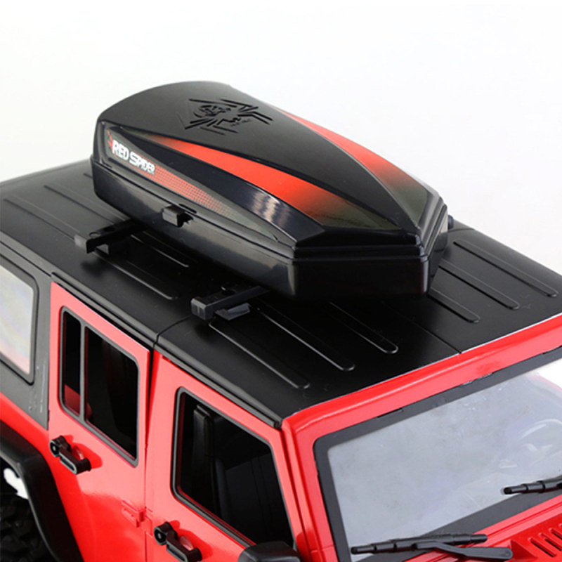 Luggage Case Roof Box Suitcase for 1/8 1/10 RC Car Off-road Vehicle Climbing Car